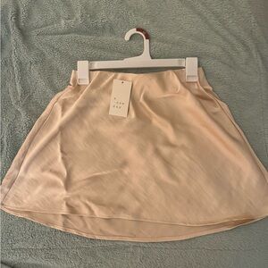 A New Day Women's Tan Mini Skirt